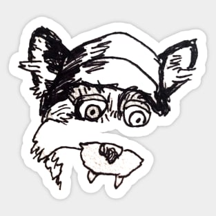 Fantastic Mr Fox Sticker